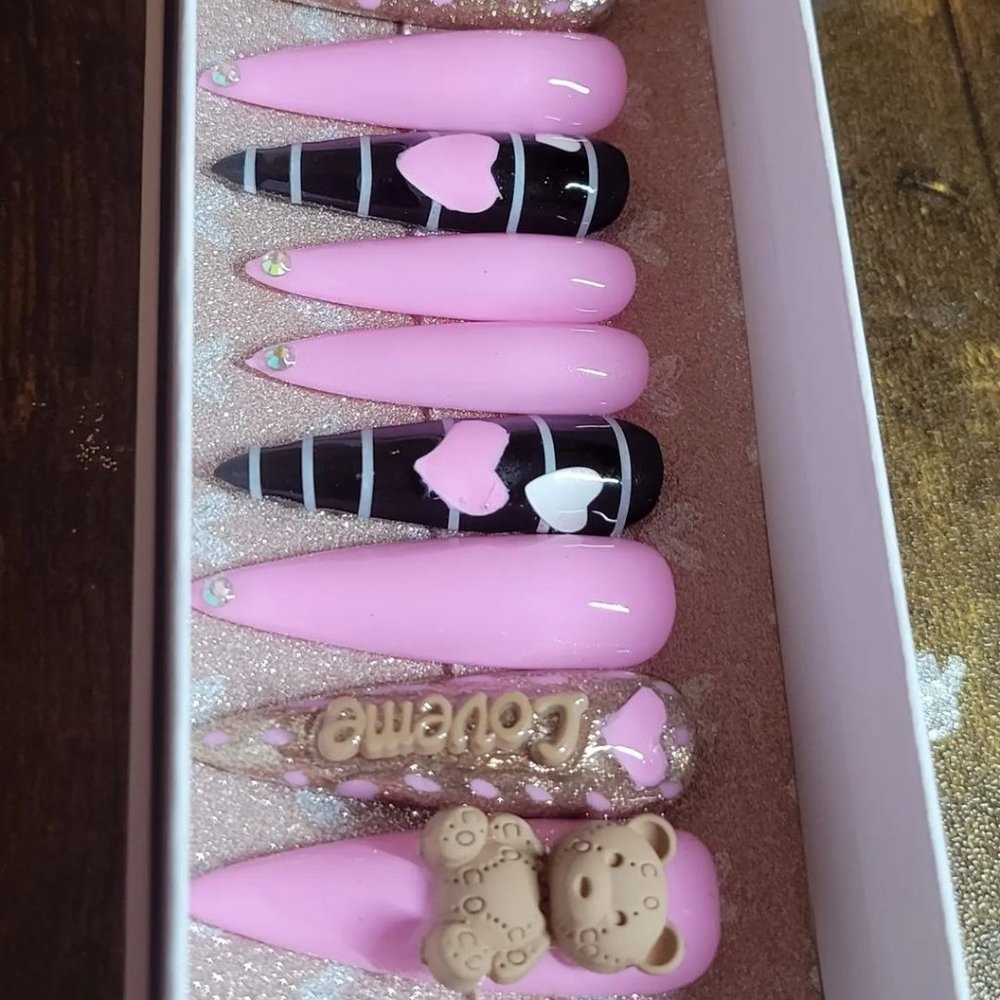 Handmade press on nails